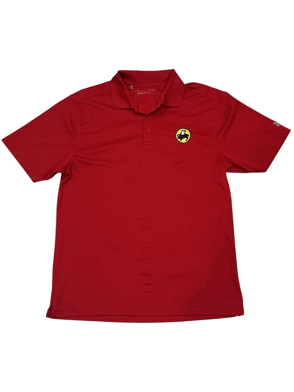 Under Armour Heatgear Buffalo Wild Wings Polo Men’s M Red Employee Manager